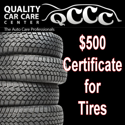 $1000 Certificate for Tires
